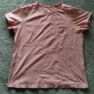 Vineyard Vines Light Orange Crewneck Tee